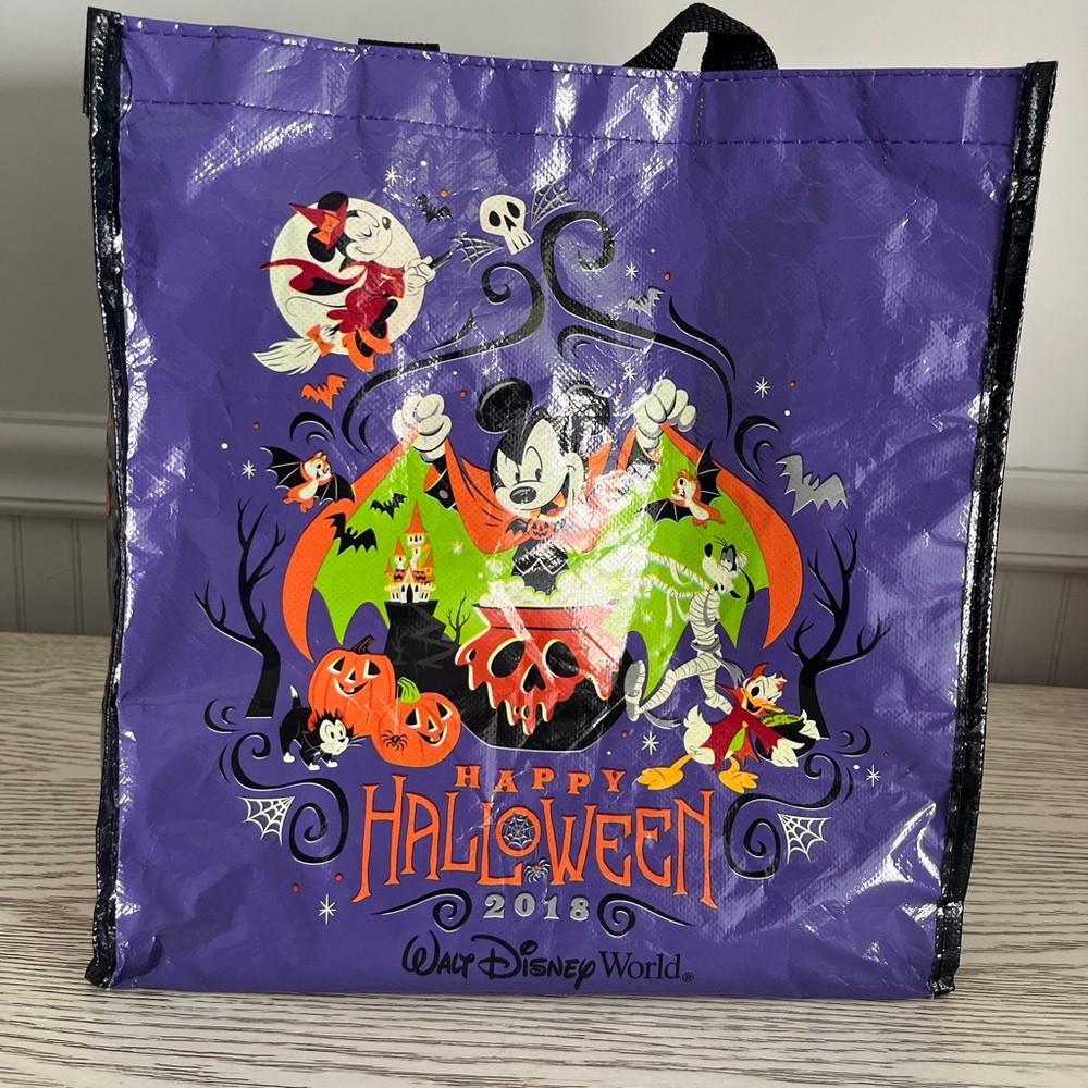 Vintage Disney Parks Halloween 2018 Candy Bag
